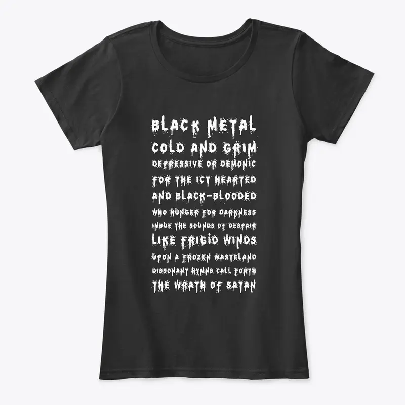 Black Metal Tee