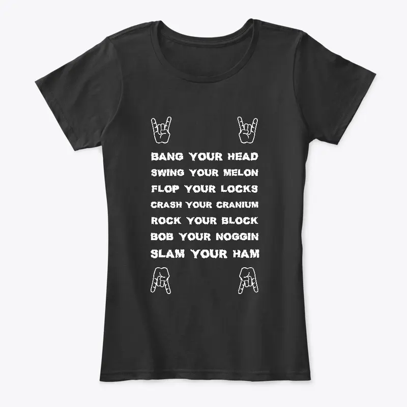 Bang Your Head Tee